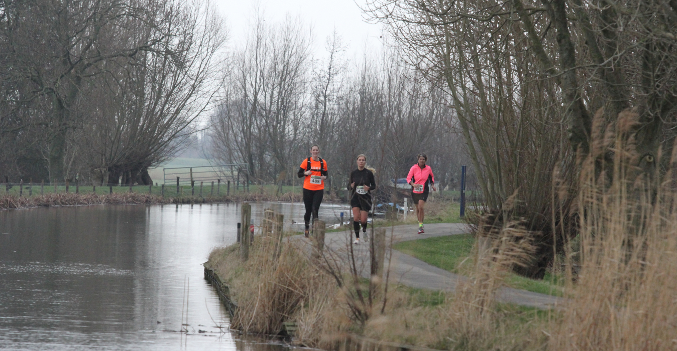 dynamisch foto van lopers